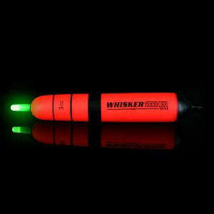 Non Weighted EVA Catfish Slip Float | Whisker Seeker Tackle | Blaze Orange | Green LED